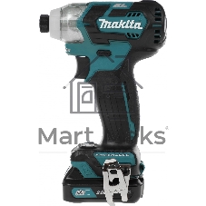 Шуруповерт Makita TD111DWAE, 10,8 В, 2 Ач, 135 Нм, бесщеточный, ударный