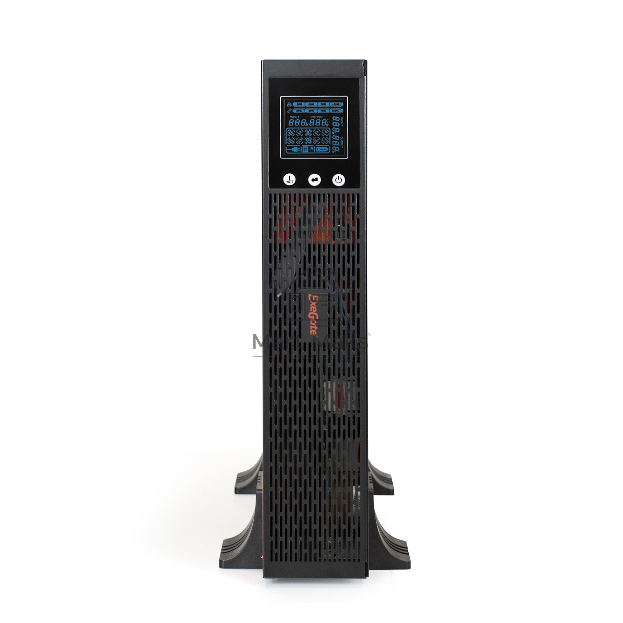 Источник бесперебойного питания Pure Sine Wave ExeGate SinePower UHB-3000.LCD.AVR.C13.RJ.USB.2U <3000VA/2400W,8*C13,RM/Tower>