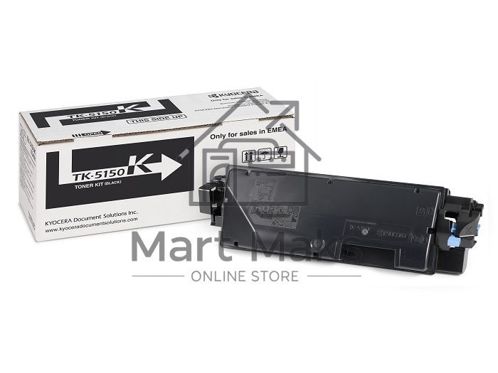 Картридж лазерный Kyocera TK-5150K (1T02NS0NL0) черный для P6035cdn/M6035cidn/M6535cidn 12000 стр.