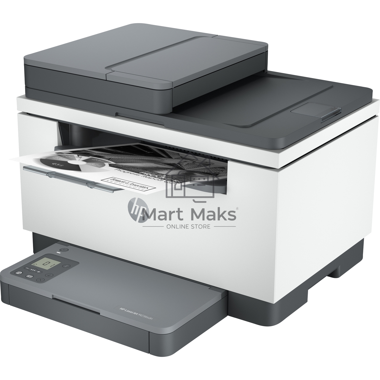 МФУ лазерный HP LaserJet M236sdn (9YG08A), A4, ч/б, печ. до 29 стр/мин., скан. до 19 стр/мин. (ч/б) 10 стр/мин. (цвет), 600 x 600 dpi, USB, RJ-45, Air Print, Mopria