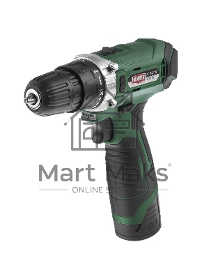 Дрель-шуруповерт Hammer ACD12CS, Аккумуляторная, 12В