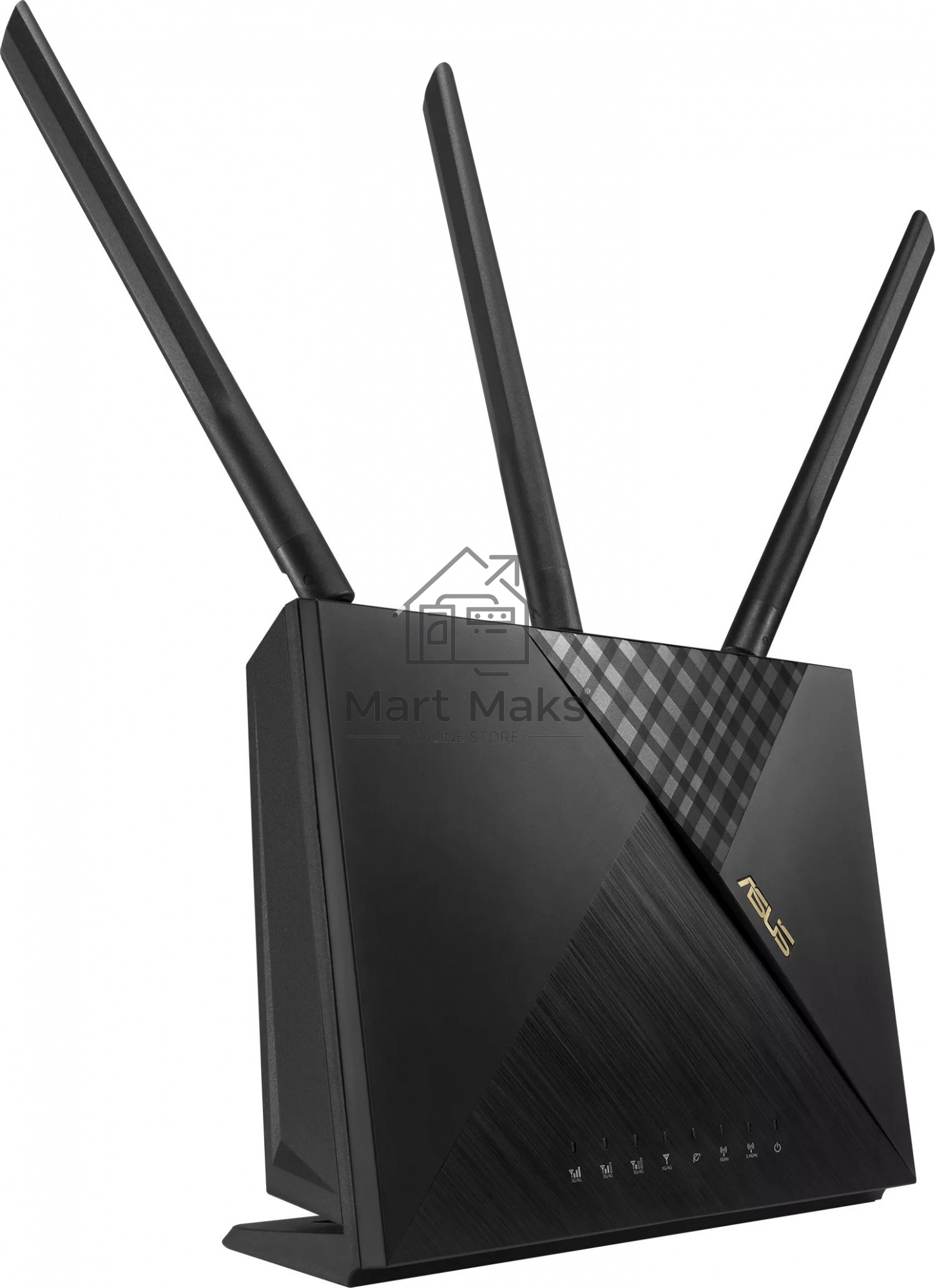 Маршрутизатор ASUS 4G-AX56 Dual-Band WiFi 6 LTE Router 574+1201Mbps EU RTL 5 (869225) (90IG06G0-MO3110)