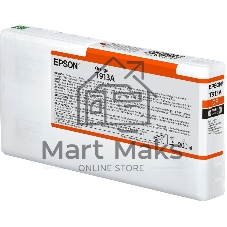Картридж струйный Epson T913A с оранжевыми чернилами (200ml) для плоттеров SC-P5000 (C13T913A00) Картридж струйный Epson T913A с оранжевыми чернилами (200ml) для плоттеров SC-P5000 (C13T913A00)