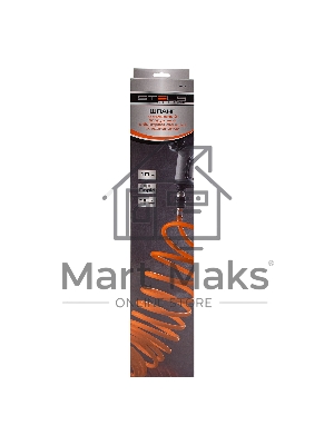 Шланг спиральный воздушный 8х12 мм, 18 бар, с быстросъемными соединениями, 10 м Stels