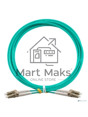 Патч-корд волоконно-оптический ExeGate FC-D-503-LC-LC-3M-LSZH (Шнур ВО MM 50/125 (OM3), LC/UPC-LC/UPC, Duplex, LSZH, 3м)