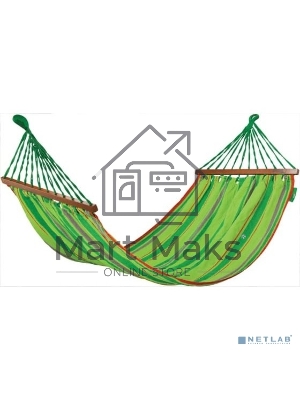 Гамак 200х100 см, с деревянными планками, Camping Palisad