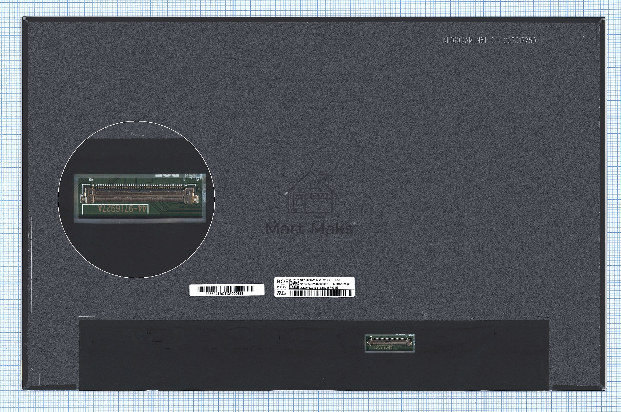 Матрица NE160QAM-N61
