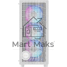 Компьютерный корпус Ocypus Gaммa C70 WH ARGB ATX/win/белый/4 ARGB fans/no PSU/Tempered Glass