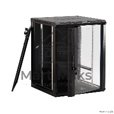 Шкаф настенный Hyperline TWB-0645-GP-RAL9004 19-дюймовый (19
