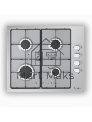 Газовая варочная панель LEX GVS 644-1 IX нержавеющая сталь