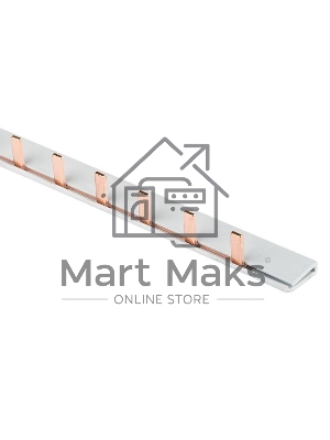 Шина соединительная типа EKF pin-01-63 PIN для 1-ф нагр. 63А 54 мод. EKF PROxima