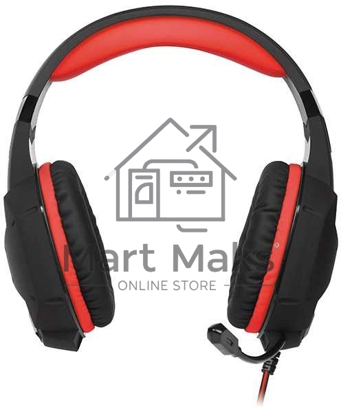 Игровые стереонаушники с микрофоном SVEN AP-G988MV, черный-красный Игровые стереонаушники с микрофоном SVEN AP-G988MV, черный-красный