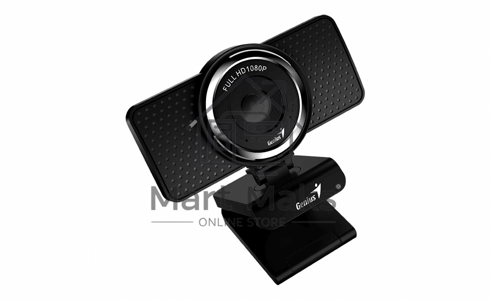 Интернет-камера Genius Веб-камера Genius ECam 8000 черная черный new package, 1080p Full HD, Mic, 360°, универсальное мониторное крепление, гнездо для штатива