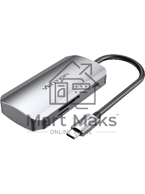Мультифункциональный хаб Vention USB-C > USB 3.0x3/SD/TF/PD