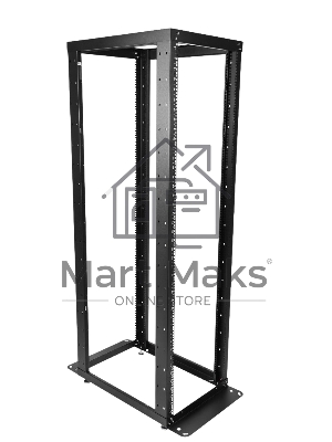 Стойка телекоммуникационная серверная ЦМО 33U, глубина 1000 мм,цвет черный (СТК-С-33.2.1000-9005) (2 коробки)