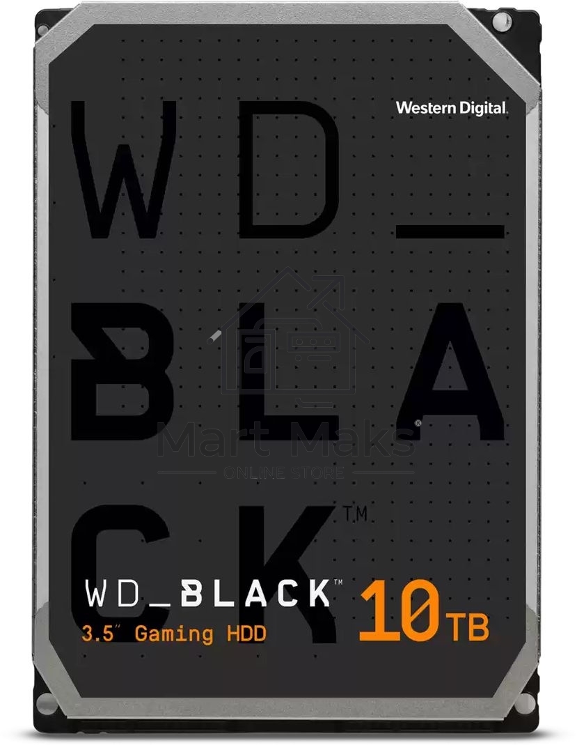 Жесткий диск Western Digital SATA 10TB 7200RPM 6GB/S 256MB BLACK WD101FZBX
