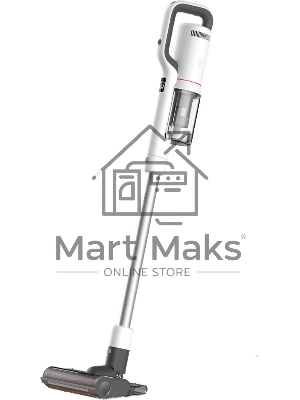 Пылесос вертикальный/ручной Roidmi Cordless Vacuum Cleaner x30 XCQ14RM белый, питание от аккумулятора, 150 Вт, уборка влажная/сухая, пылесборник 0.55 л, работа от АКБ max 70 мин