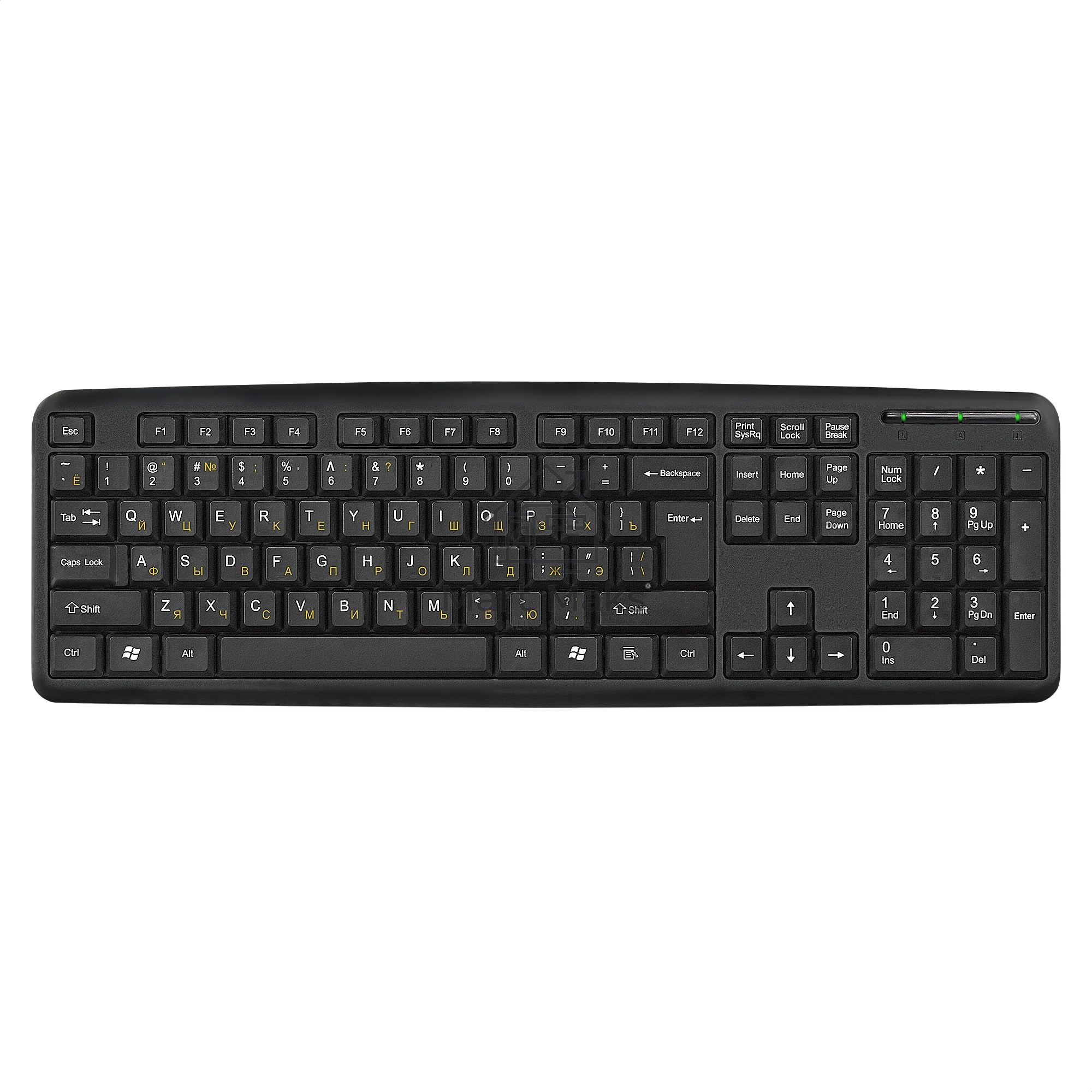 Клавиатура ExeGate LY-331 (EX279937RUS) проводная, USB, черный