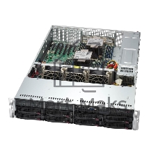 Серверная платформа SuperServer SYS-621P-TRT (X13DEI-T, CSE-825BTS-R1K23LPP1) (LGA-4677, Intel® C741, 16xDDR5 Up to 4TB ECC RDIMM, 8x3.5