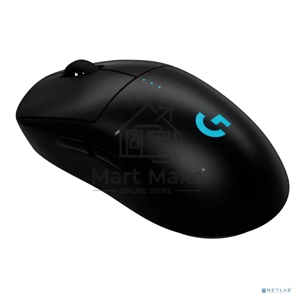 Мышь беспроводная Logitech G PRO 2 LIGHTSPEED черный, 32000 dpi, радиоканал, USB, кнопки - 8