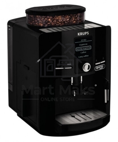 Кофемашина Krups Espresseria EA82F010 1450Вт черный/нержавеющая сталь