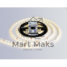 Светодиодная лента GS1002 2835 60Led/ 4.8W m/ 12V IP20 4500K/ 5000*8*1.2mm (2 конт.)