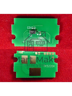 Чип для Kyocera Ecosys P5021cdn/M5521cdn (TK5220K) черный 1.2K (ELP, Китай)