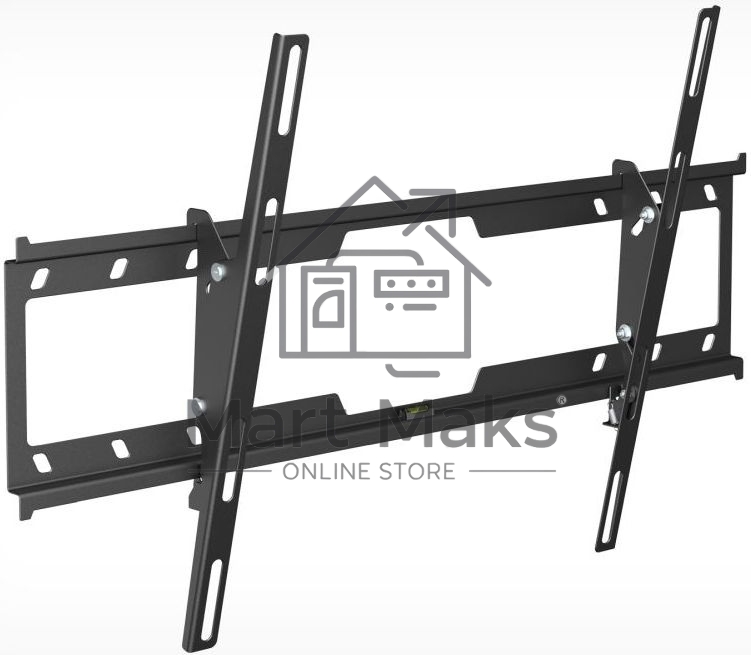 Кронштейн Holder LCD-T6628-B черный Диагональ: от 32-70. до 45кг. от стены: 57мм. Угол наклона:+2⁰ + 15⁰, Поворот:0⁰ Vesa  600*400, 400*400, 400*200, 400*300, 300*300, 200*300, 200*200, 100*100