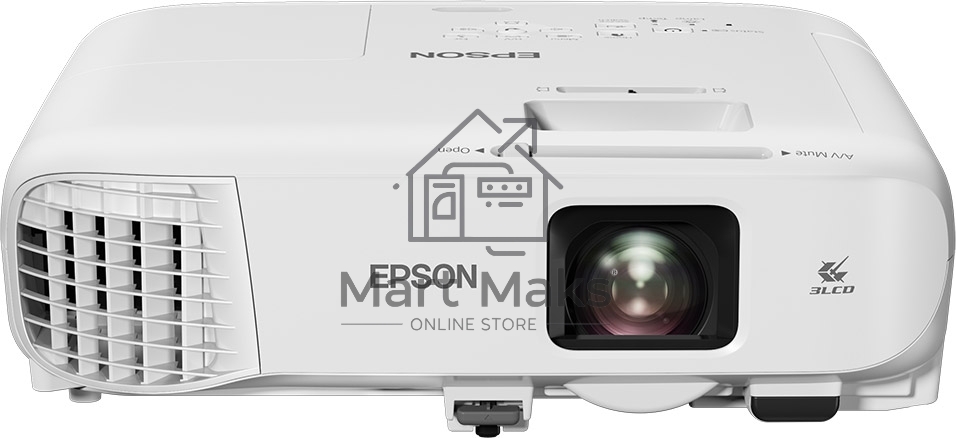 Проектор Epson EB-992F белый (LCD, 1920х1080, 4000Lm, 16000:1, Wi-fi, Miracast,3.1 kg) (V11H988040)