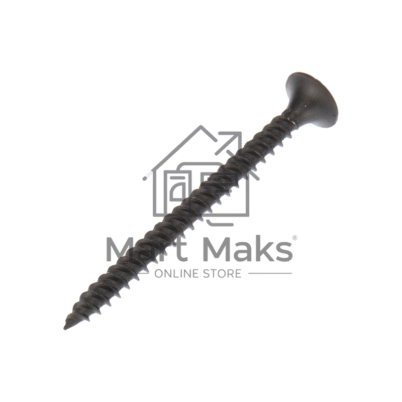 Саморез гипсокартон-металл KRANZ 3.5х45, пакет (50 шт./уп.)