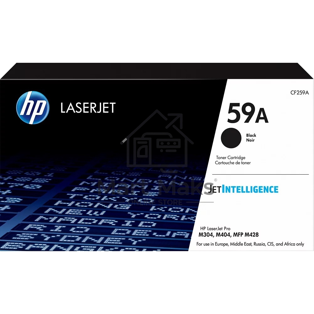 Картридж лазерный 59A для HP LJ M304/M404/MFP M428, 3К черный CF259A(3000 стр)