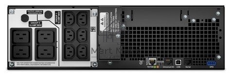 Источник бесперебойного питания APC Smart-UPS SRT SRT5KRMXLI 4500Вт 5000ВА черный
