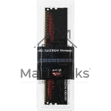 Оперативная память AMD Radeon R7, DDR4, 16GB, 2666MHz, CL16, DIMM, с радиатором, черный