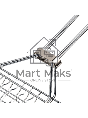 Решетка-гриль 220х340 мм, хромированная Sparta