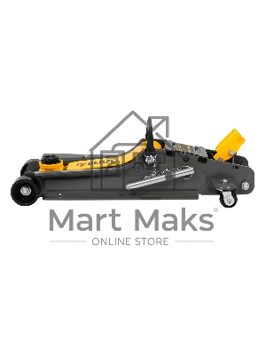 Домкрат гидравлический подкатной с фиксатором Denzel 2,5 т, 85-385 мм