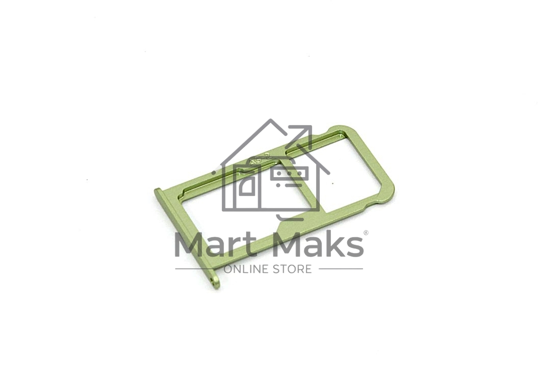 Лоток для SIM-карты Huawei P10 зеленый