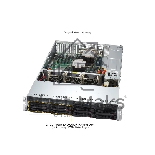 Серверная платформа SuperServer SYS-621P-TRT (X13DEI-T, CSE-825BTS-R1K23LPP1) (LGA-4677, Intel® C741, 16xDDR5 Up to 4TB ECC RDIMM, 8x3.5
