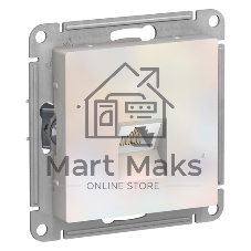 Механизм розетки USB AtlasDesign 5В 1порт х 2.1А 2порта х 1.05А жемчуг SchE ATN000433