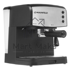 Кофеварка рожковая Maunfeld MF-734BK черный, исп. кофе - молотый/чалды, 1.5 л, 850 Вт, 15 бар