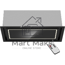 Вытяжка Weissgauff Quadra 600 Touch Black Glass