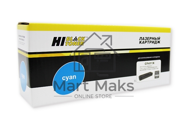 Картридж лазерный Hi-Black (HB-CF411X) для HP CLJ M452DW/DN/NW/M477FDW/477DN/477FNW, C, 5K