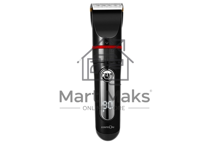 Машинка для стрижки волос Centek CT-2101 (черный) 3 Вт, LED, Li-Ion1200 до 3 часов, USB зарядка, 6 насадок
