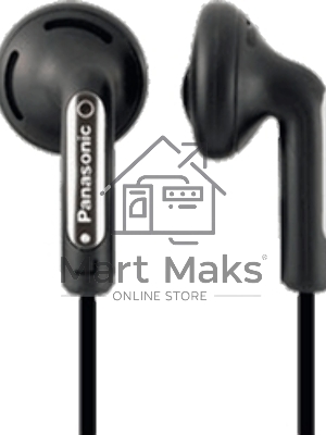 Наушники вкладыши Panasonic RP-HV094GU-K черный проводные (в ушной раковине)