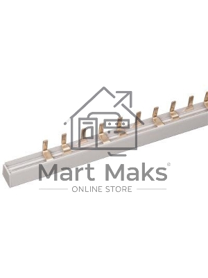 Шина Iek YNS21-3-063 соединительная типа PIN (штырь) 3Р 63А (дл.1м) ИЭК