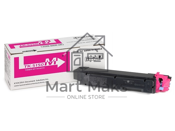 Картридж лазерный Kyocera TK-5150M (1T02NSBNL00) пурпурный для P6035cdn/M6035cidn/M6535cidn 10000 стр.
