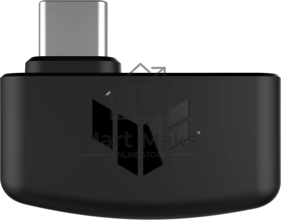 Игровые наушники ASUS TUF Gaming H1 WL чёрные (2.4 ГГц, 7.1 виртуально, 40мм, неодимовые магниты, 32 Ом, 20~20000 Гц, микрофон, USB-C, PC, Mac, PS4, Nintendo Switch, Xbox One, 90YH0391-B3UA00)