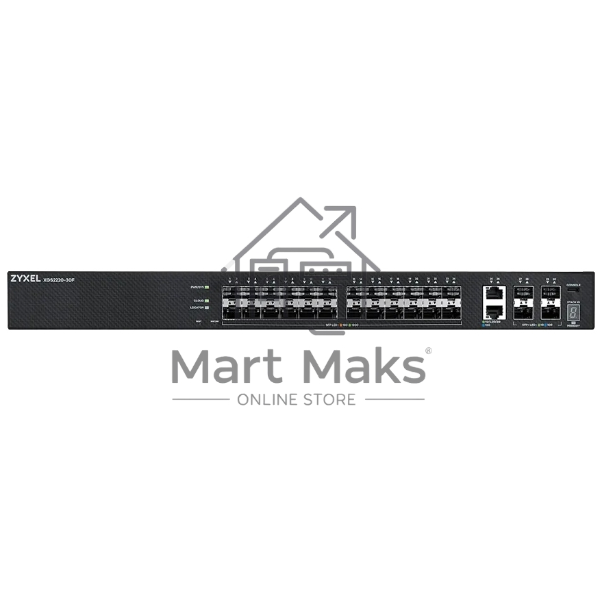 Коммутатор Zyxel XGS2220-30 L3 Access switch, rack 19