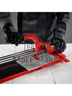 Плиткорез 400 х 16 мм, литая станина,каретка на подшипниках, усиленная рукоятка MTX