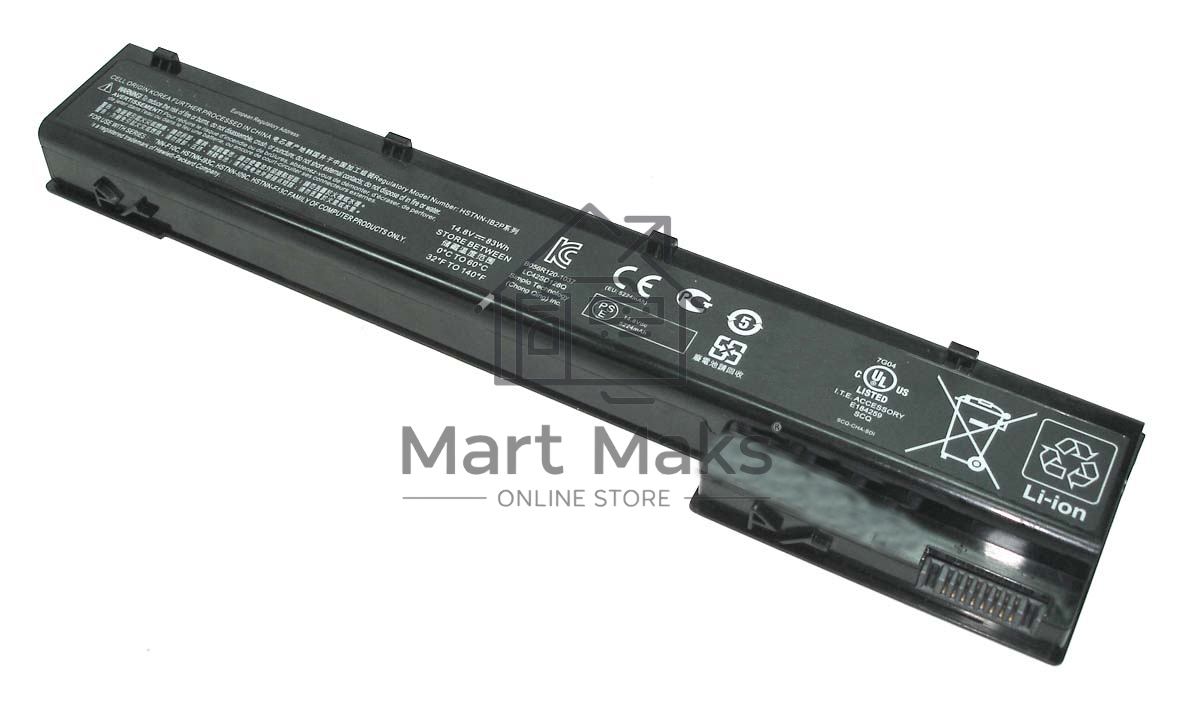 Аккумуляторная батарея для ноутбука HP EliteBook 8570w 14.4V 75Wh черный