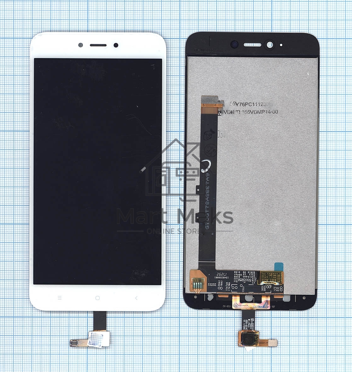 Дисплей для Xiaomi Redmi Note 5A белый